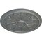 Ekena Millwork Kaya Ceiling Medallion (Fits Canopies up to 5 1/4"), Hand-Painted Platinum, 23 5/8"OD x 1 1/2"P CM23KAPLS - alternate 3